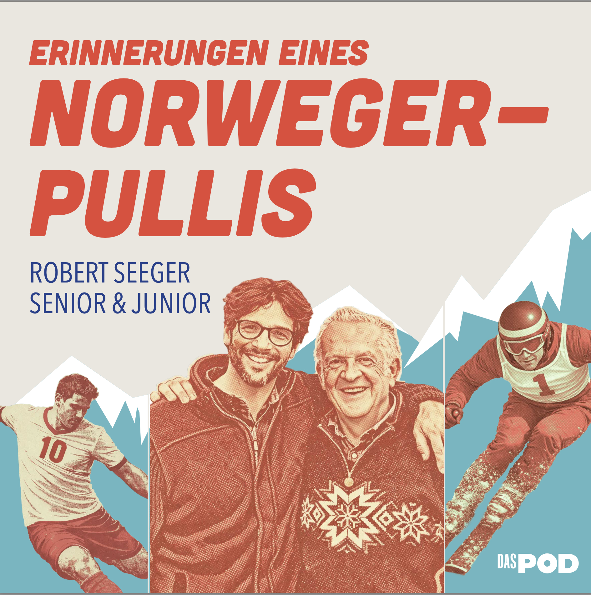 Podcast Cover Erinnerungen eines Norweger-Pullis